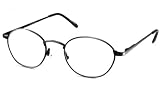Able Vision Full Readers (Men) Reading Glasses - R9938 Pewter Round