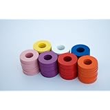 RiverCity Pitching Washers: (4) Red + (4) White with (1) Tin