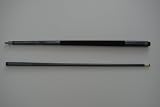 Pot Black 12.5mm Tip Pool Cue with Hard Case (Black Design)