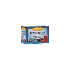 Click here to buy Emergen-C Heart Health Black Cherry 30 Packets by Alacer.
