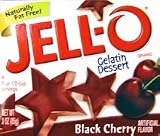 Review Kraft  / Jell-o Black Cherry Gelatin 3 oz/24 cartons