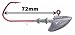 DAM Effzett Power Jig Head Stand Up Jighaken Gr. 8/0 25g