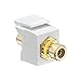 Leviton 40830-BWY JACK RCA SPKR W/YLW WHT