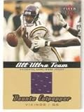 2005 Ultra All-Ultra Team Jerseys Gold #DAC Daunte Culpepper - Minnesota Vikings (Piece of Authentic Game-Worn Jersey) (Football Cards)