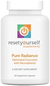 PURE RADIANCE Optimized Curcumin with NeurophenolTM, 60 Caps