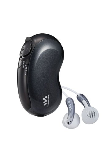 Sony Network Walkman NW-E305B - Digital player / radio - flash 512 MB - WMA, MP3 - black