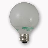 Qty. 4 CFL Compact Fluorescent 11W Globe Light Bulb 40W