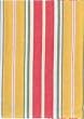 Durable Hand Woven 100% Cotton Striped Dishtowel 18" X 28" Set / 6 (Tablecloth Shown)