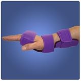 Comfyprene Splints - Cock Ups Color: Purple, Size: Peds Adult, Length Wrist Crease to Top of Middle