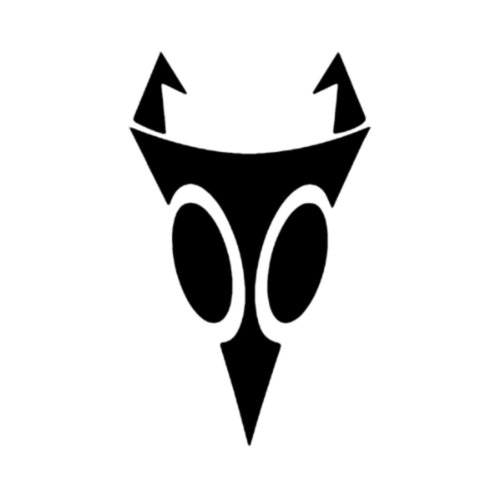 Invader Zim Irken Symbol die cut Vinyl Decal sticker - choose Colors