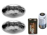 Mach Airship Accessory Bundle Incl 2 UFO Saucer Balloons, 3V & 9V Battery
