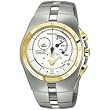 Seiko Men's 2-Tone Arctura Kinetic Chronograph Watch Model SNL012