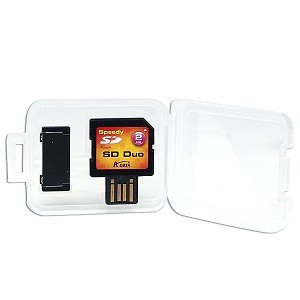A-Data Speedy 2GB SD Duo (SD + USB) Memory Card