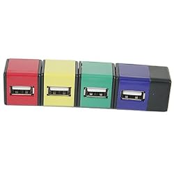 4 Port Twisting USB Hub