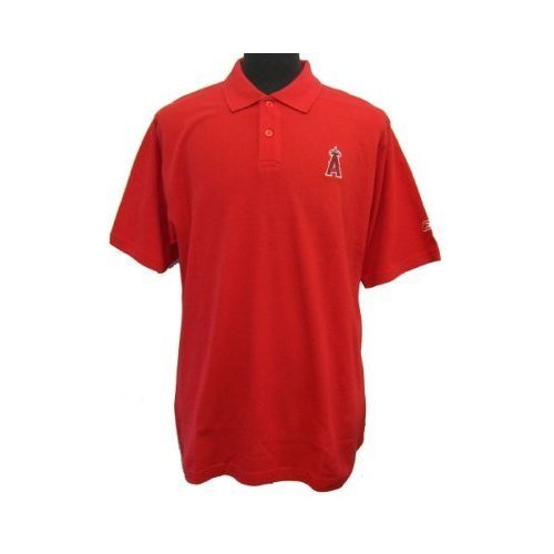 Los Angeles Angels of Anaheim MLB Reebok RA Red Adult Polo Shirt