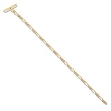 Gold-plated Figaro Tie Chain
