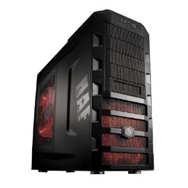 Coolermaster Case HAF 922M ATX MID TOWER NO PSU 4/1/(5) BAY USB AUDIO Esata Black WINDOW