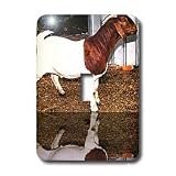 Farm Animals - Boer Doe Goat - Light Switch Covers - single toggle switch