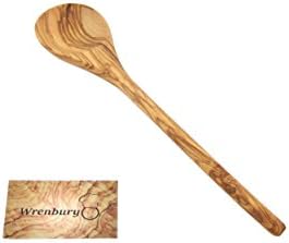 Wrenbury 30cm Olive Wood Cooking Spoon from Devine Deli
