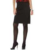 Nine West Petite Pleated Waistband Ponte Pencil Skirt
