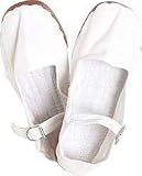 Women's Cotton Chinese Mary Jane Shoes (WHITE), Size 37 EUR / 6, 6.5 US