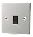 POLISHED CHROME RJ45 NETWORK SOCKET C442PCB