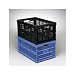 Universal Filing/Storage Totes, Plastic, 22-1/2 x 15-3/4 x 12-1/4, Blue