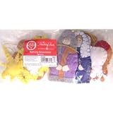 Set of 6 Felt Nativity Ornaments
