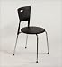 Euro Style 0-1071 Bob Black/Chrome 4 Pack