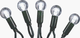 Neo Neon LED-PL(G02)-25-4"-120VWW 25 Count LED Warm White Globe Light