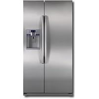 Samsung 24 Cu. Ft. Stainless Steel Side-By-Side Refrigerator - RSG257AARS