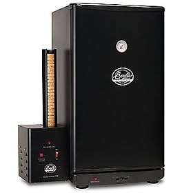 New Bradley Technologies Food Smoker Original 4-Rack Black With Rectangular Tray Drip Bowl