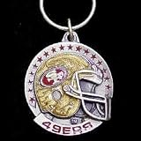 NFL Helmet Key Ring - San Francisco 49ers