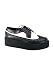 Men'S 2 Inch Leather Wingtip Platform Creeper