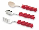 Pediatric Weighted Utensils. PlastisolCoated Youth Teaspoon - Model 110203
