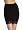 Maidenform Women's Firm Control Half Slip With Lace, Black, Large