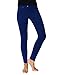 MeMoi Lisse Chino Cotton Blend Leggings