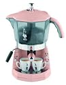 La Cafetiere Coffee Machine, Americano, Espresso, Cappuccino Maker, Pods, Uses Capsules and Ground Coffee, Bialetti Mokona, Pink