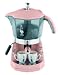 La Cafetiere Coffee Machine, Americano, Espresso, Cappuccino Maker, Pods, Uses Capsules and Ground Coffee, Bialetti Mokona, Pink