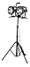 Twin Energy Saving Work Lights With Tripod Stand