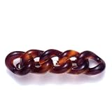 Caravan French Chain Barrette Shell 4