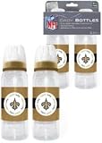 New Orleans Saints NFL Baby Bottles - 2 Pack