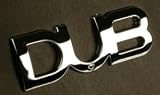 DUB Emblem Chrome.