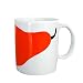 marimekko マリメッコ マグカップ PAARYNA パーリナ (洋梨) オレンジ: marimekko(マリメッコ)のPAARYNAパーリナ柄のマグカップです。洋梨をモチーフにデザインされています。