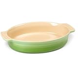 Le Creuset Stoneware 11 1 2 Inch Oval Dish, Kiwi by Le Creuset