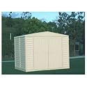 Vinyl Storage Shed 8' x 6' Stronglasting&copy; DuraMate With Foundation Kit by DuraMax (00114-DM)
