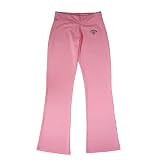 Celeritas Sports Pink Yoga Cotton/Spandex Athletics Pants/with Black Logo Item Number 20007