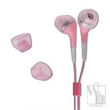 Lux Apple iPod / MP3 Earbud Headphones - Pink