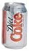 Diet Coke branded cola drink, 330ml can, CASE of 24