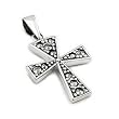 Small Marcasite Cross Pendant